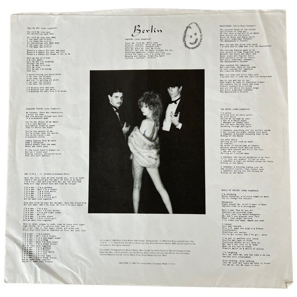 Berlin Pleasure Victim LP Vinyl Record Album 12” M A O Records Enigma 1982 VTG - Picture 4 of 7